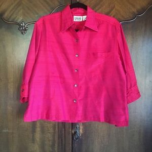Chico 100% silk shirt
